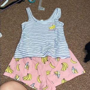 Banana Pajama Set